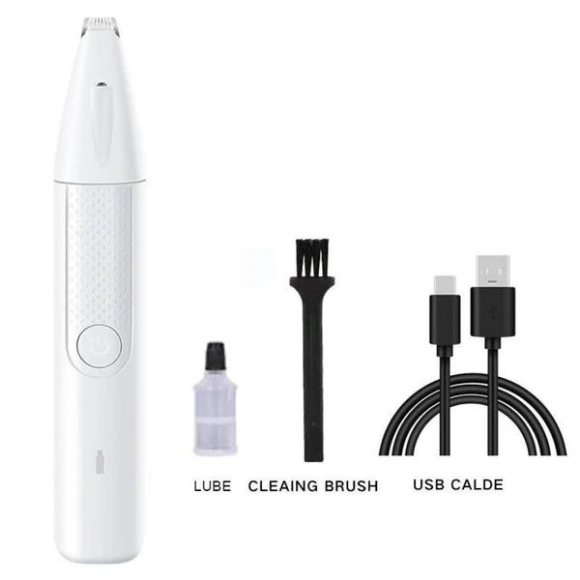 Dog Paw Trimmer with LED Light — Hair Clippers