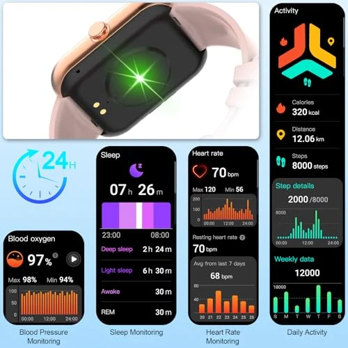 Fitness Tracker Smart Watch, ganopterygon