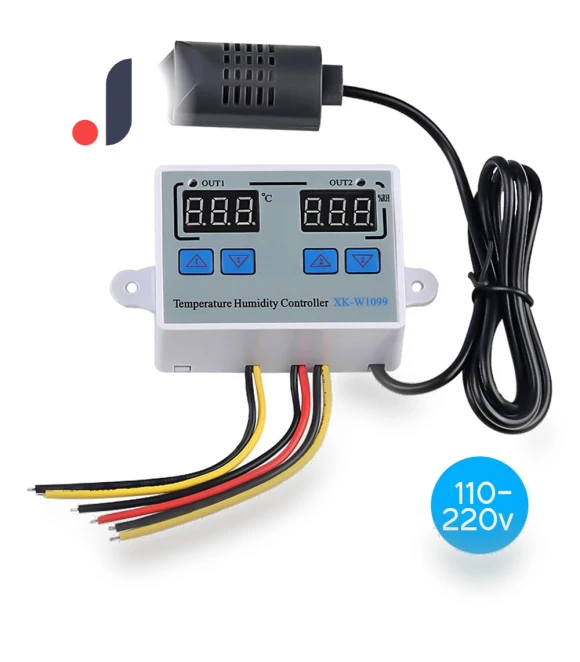 Dual Digital Temperature and Humidity Controller — Home Climate Control, TOMTOP JMS