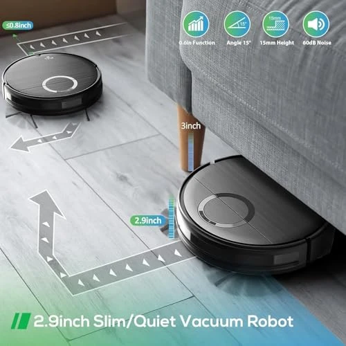 Robot Vacuum and Mop Combo, UMMUND