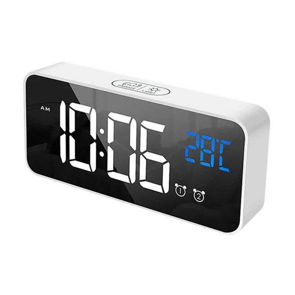 Smart LED Digital Alarm Clock, Fash
