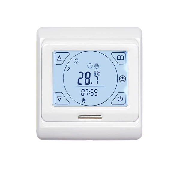 Smart Thermostat — Home Climate Control, Elegant Living House