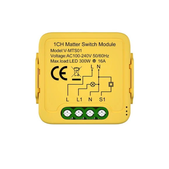 Wi-Fi Smart Switch Module — Smart Switch, AUBESS