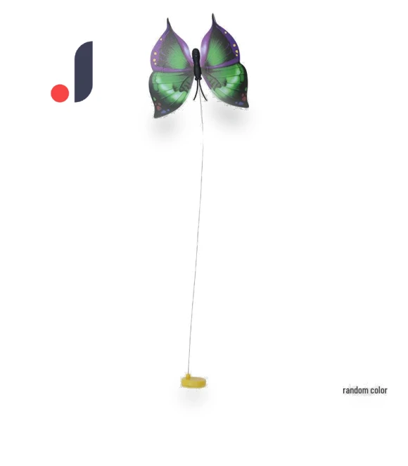 Flying Butterfly and Hummingbird Automatic Cat Teaser Wand — Cat Playthings, AI Supermarket