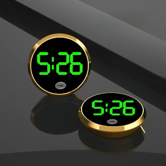 Glowing Electronic Car Clock — Clock, Chic Home