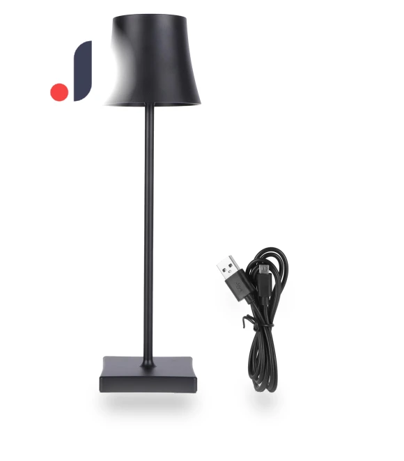 LED Desk Lamp with USB Charging — Study & Desk Lighting, KONNWEI