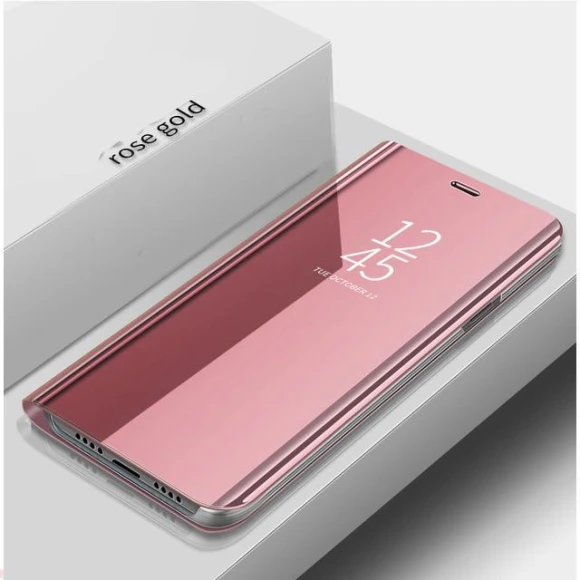 Magnetic Book Stand Smart Mirror PU Leather Flip Cover — Flip Cases, Popular Phone Cases