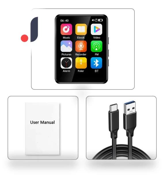 MP3 Player with Bluetooth Support — Portable Media Players, Carrefour home