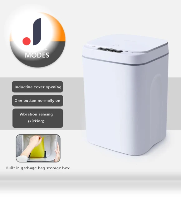Smart Induction Trash Bin — Kitchen Cans, WTEMPO