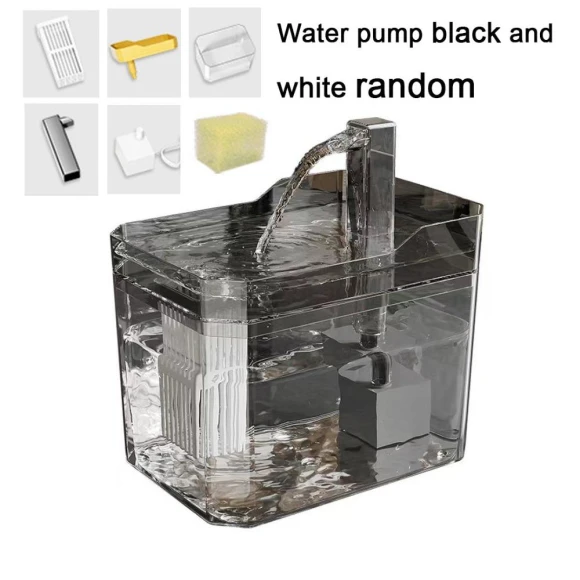 Smart Pet Water Fountain with Automatic Filter, Top Pet Tribe
