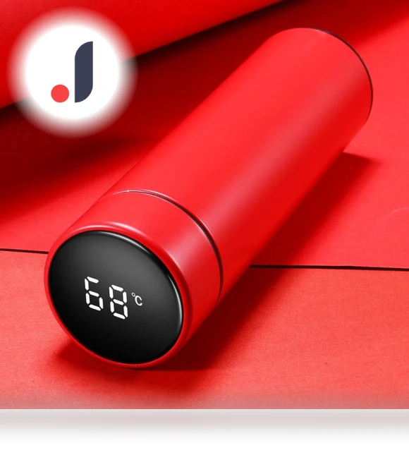 Smart Thermos Cup with Temperature Display — Beverage Warmers, VividTrove