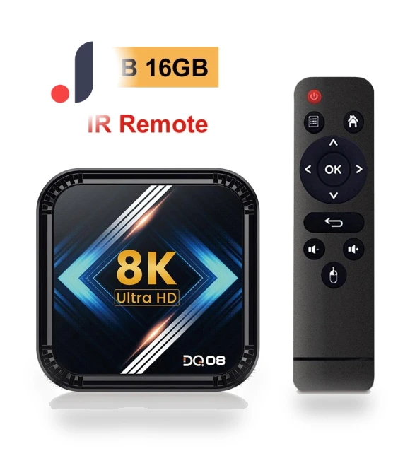 Smart TV Box Android 13 — Streaming Devices, Blackin