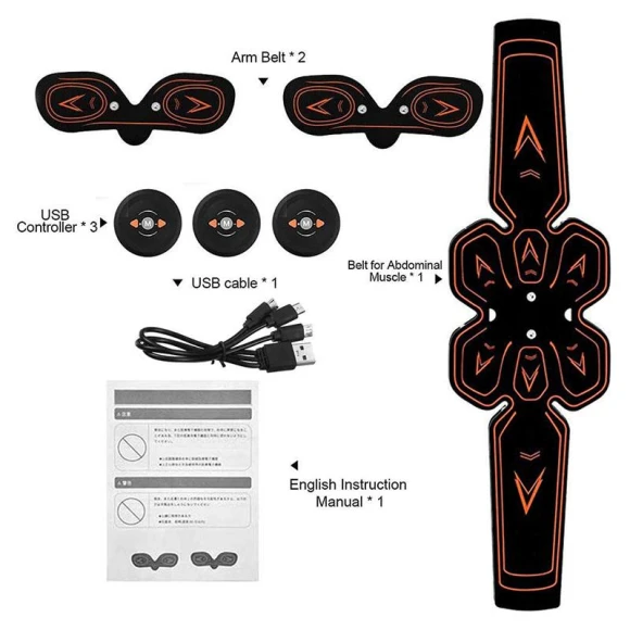 EMS Muscle Stimulator for Abdomen, Binchi Keji Travel