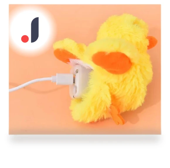 Interactive Flapping Duck Toy — Cat Playthings, Smart Pet Supplies