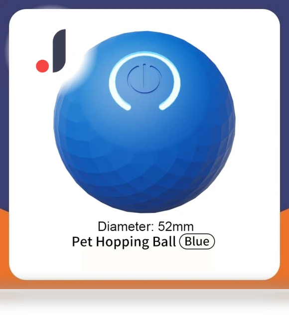 Interactive Rechargeable Pet Ball — Balls, Smart Pet Supplies