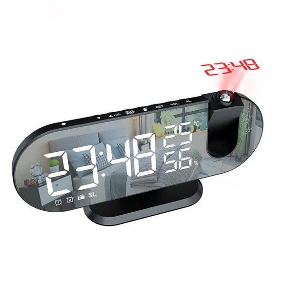 LED Digital Smart Alarm Clock, Factory Discount Outlet