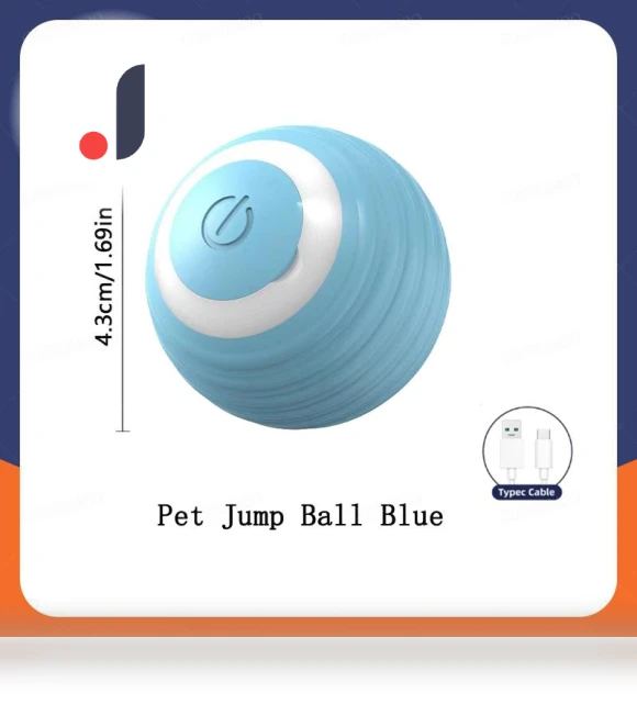 Smart Interactive Pet Toy Ball — Interactive Animal Companions, Pet daily necessities