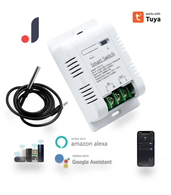 WiFi Smart Temperature Switch with Thermostat — Smart Home Modules, Tuya