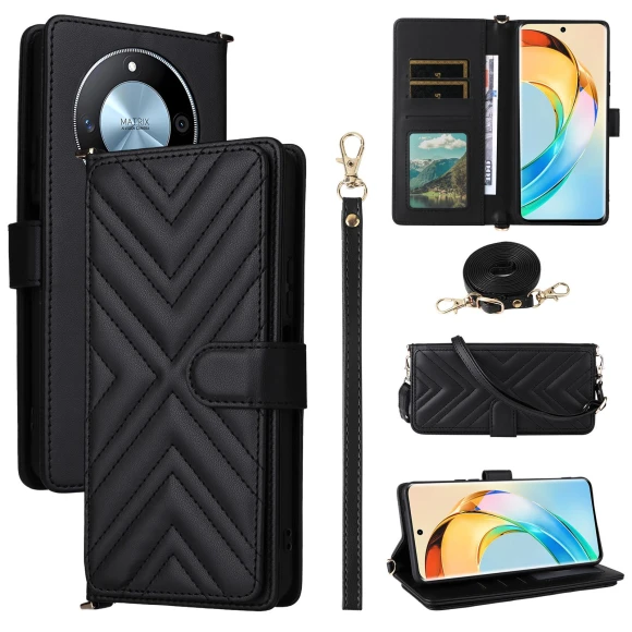 Wallet Case with Shoulder/Wrist Strap — Basic Cases, Samrtwatch Bands Straps