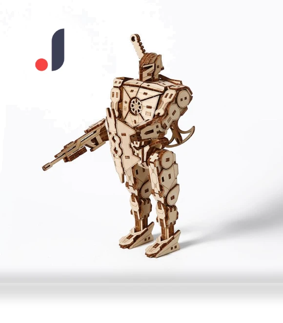 3D Stereo Robot Puzzle Toy — Puzzles, Super Go