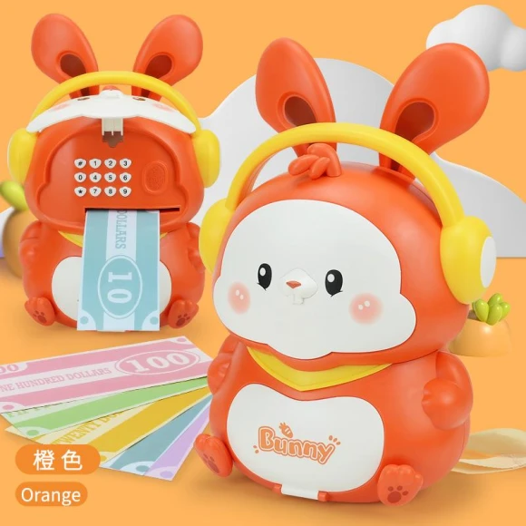 Cartoon Cute Rabbit Piggy Bank Backpack — Savings & Piggy Banks, TK Toys