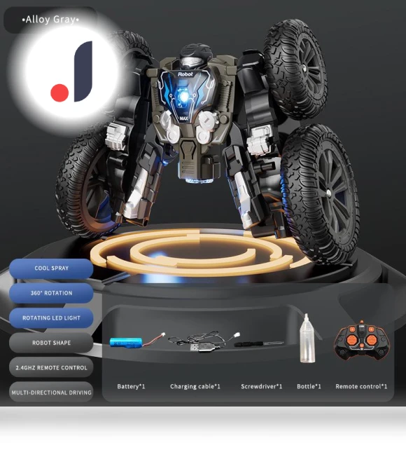 Dual-Sided Rotating Trick Car Robot Butterfly — Interactive Figures & Robots, Super Go