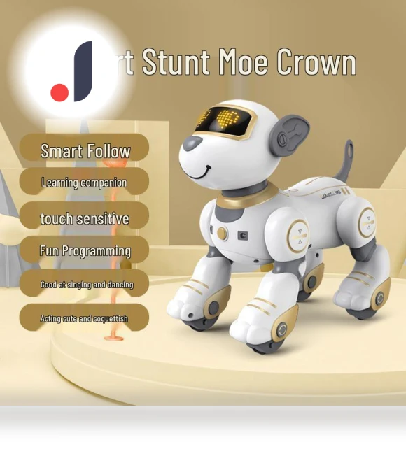Educational Smart Robot Dog Toy — Interactive Learning Devices, Super Go