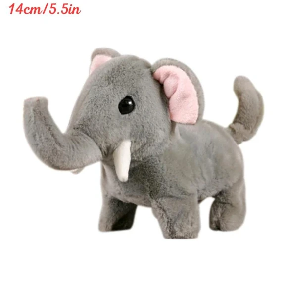 Electronic Pet Simulator Elephant — Interactive Animal Companions, Bai Fen Bai Toys
