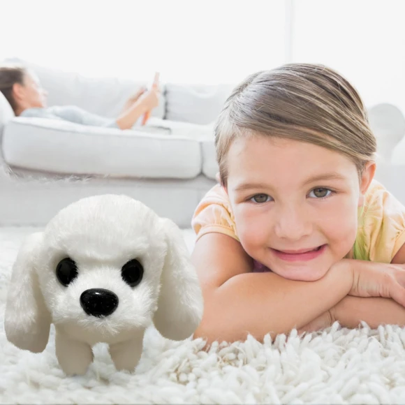 Realistic Robot Puppy — Interactive, Colorful wall