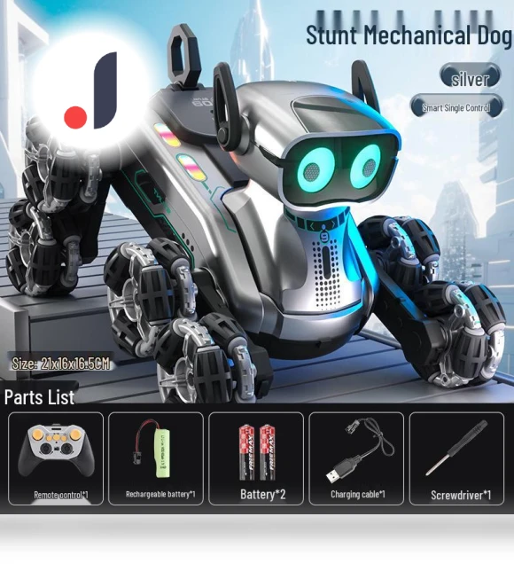 Robot Dog with Full Drive and Gesture Control — Interactive Figures & Robots, Super Go