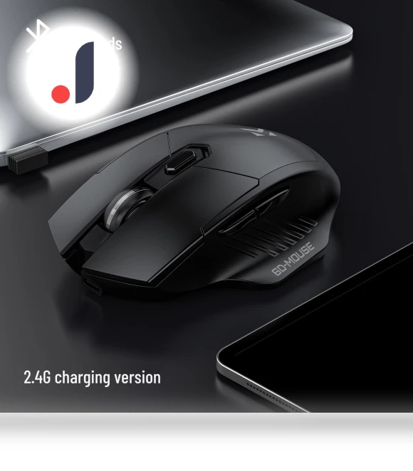 Silent Bluetooth Dual-Mode Lightweight Esports Mouse — Mouse Pads, Super Buyer