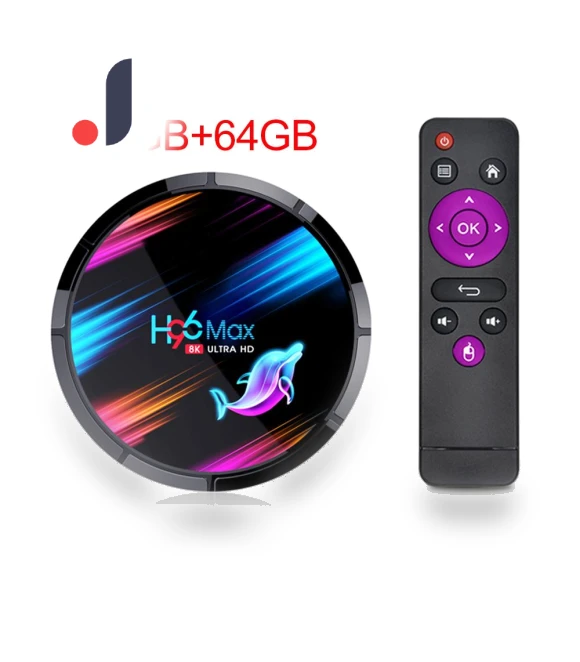 Smart TV Box — Ultra HD Media Players, Blackin