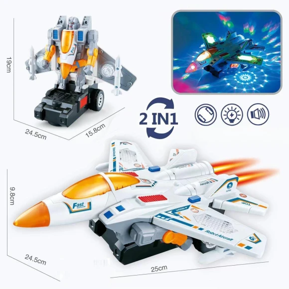Transformable Tank Robot Toy — Interactive Figures & Robots, World Auto Parts