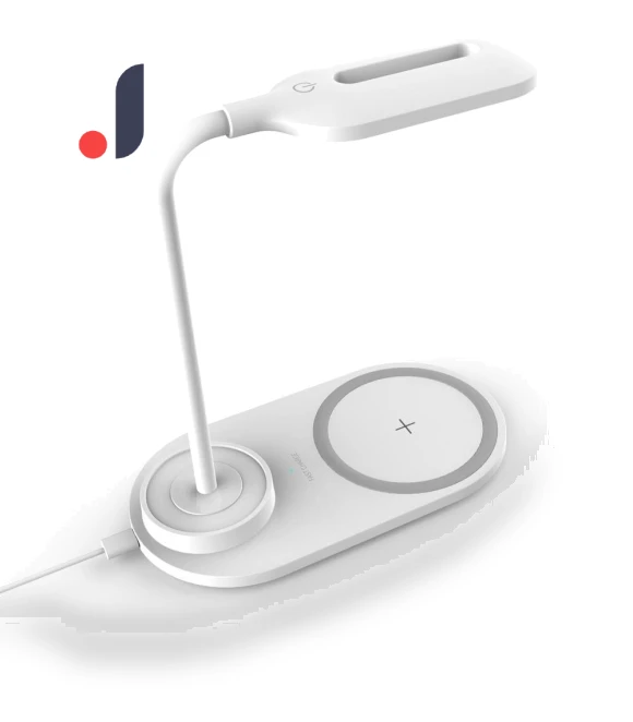 10W QI Fast Wireless Charging LED Desk Lamp — Chargers, A powerful man