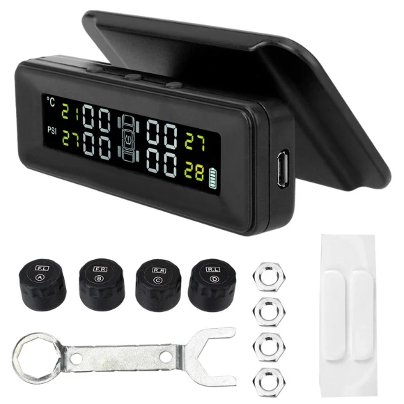 Solar Powered Car Monitoring System — Rearview Safety Systems, LEEPEE Automotive Parts