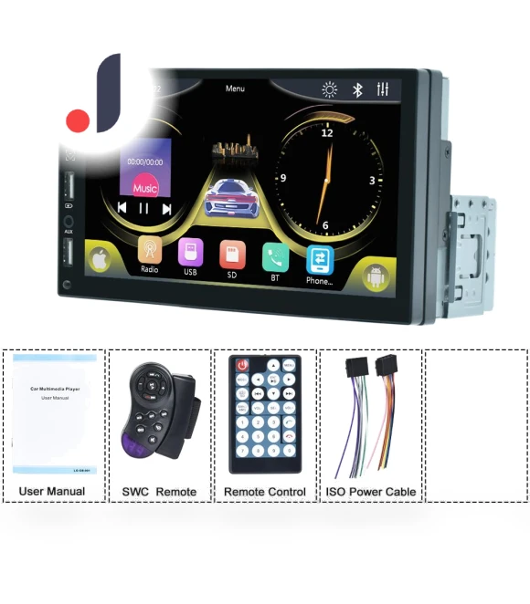 7-inch Car Radio Receiver — Stereo Receivers, Reakosound