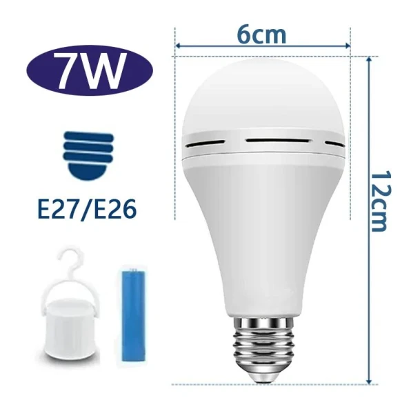 Emergency Cold White LED Bulbs, Yiran Furniture