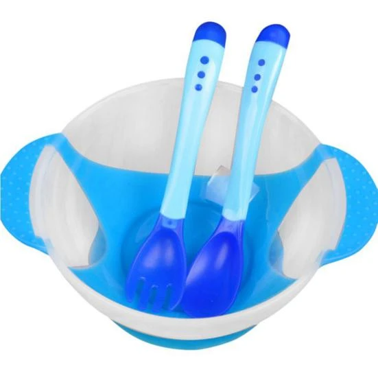 Feeding Bowl Set with Touch Spoon and Fork, Toy