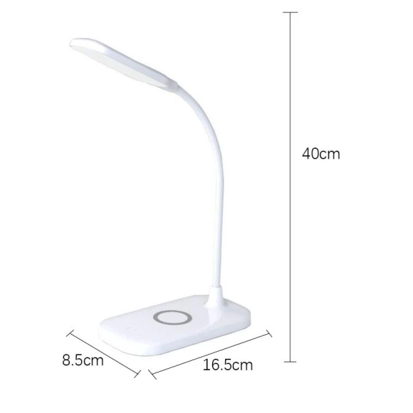 LED Desk Lamp with Wireless Charger — Desk Lamp, Binchi Lighting Appliances