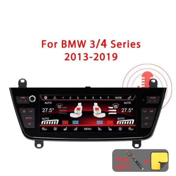 8.8-inch Touch Screen AC Board Air Conditioning Panel, NAVIGUIDE Car Life