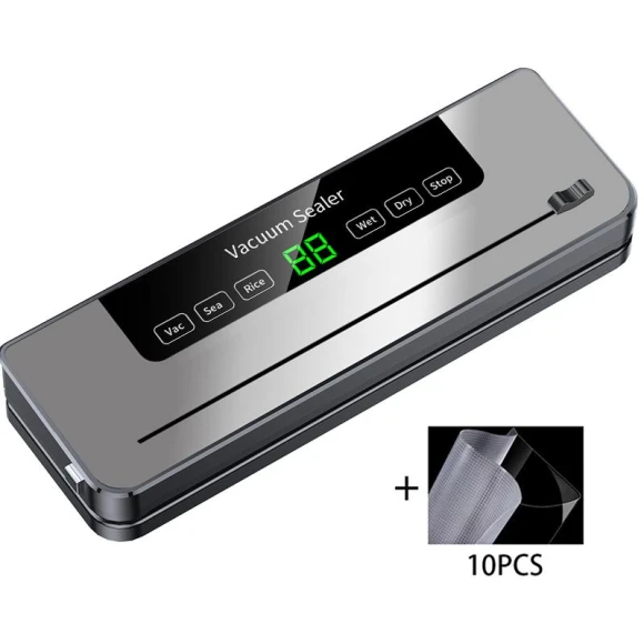 Electric Vacuum Sealer with Slide Cutter — Vacuum Sealers, Super Featured
