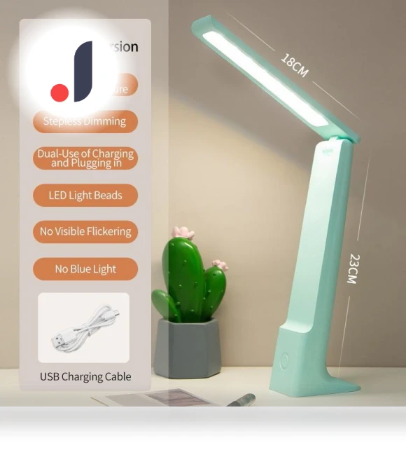 LED Desk Lamp with Touch Control and Dimming — Study & Desk Lighting, Actually lighting