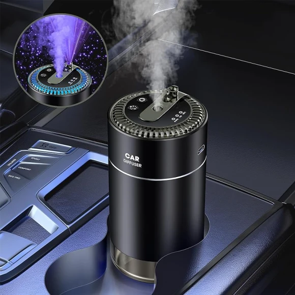 Smart Car Air Freshener with Star Projector