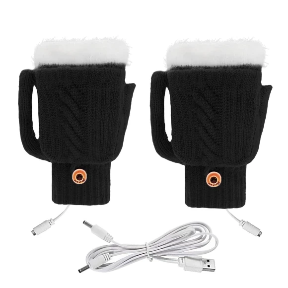 Electric Winter Heated Gloves — Gloves & Mittens, A qi