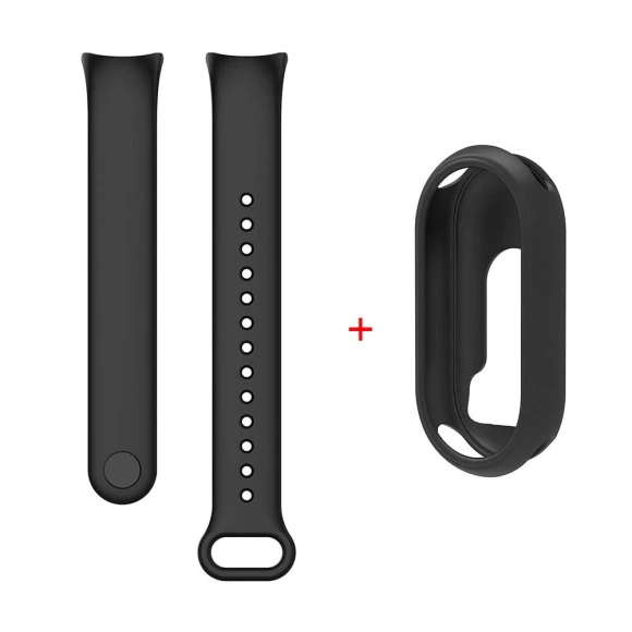 Silicone Protective Case + Strap — Fitness Bands, Xiaomi
