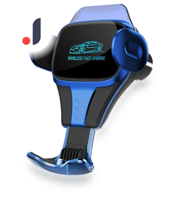 Car Mount with Wireless Charging — Dashboard Installation Kits, ESSAGER