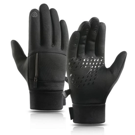 Non-Slip Cycling Gloves with Touchscreen Connector Buckle, MUQZI