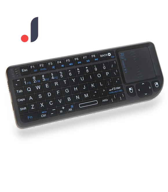 Wireless Handheld Keyboard with Touchpad — Keyboards, Toys Arts