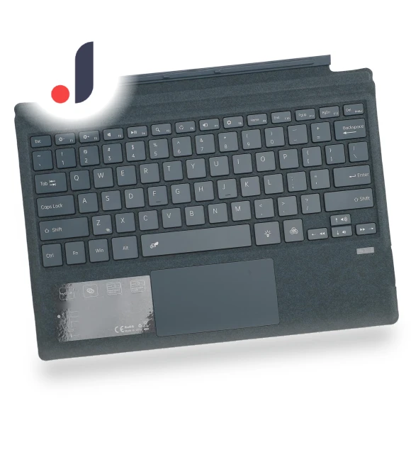 Bluetooth Magnetic RGB Backlight Keyboard with Touch Gesture Control Panel — Keyboard Cases, OutsideWorld