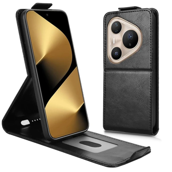 Magnetic Flip Leather Phone Case with Card Holder, Smartwatch 2025